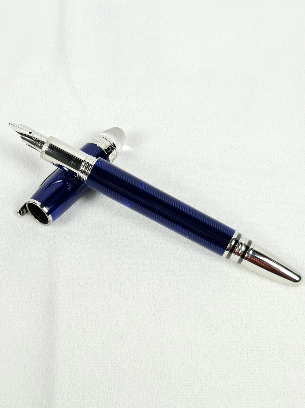 Montblanc Starwalker Cool Blue Series Fountain Pen 14K Nib Medium